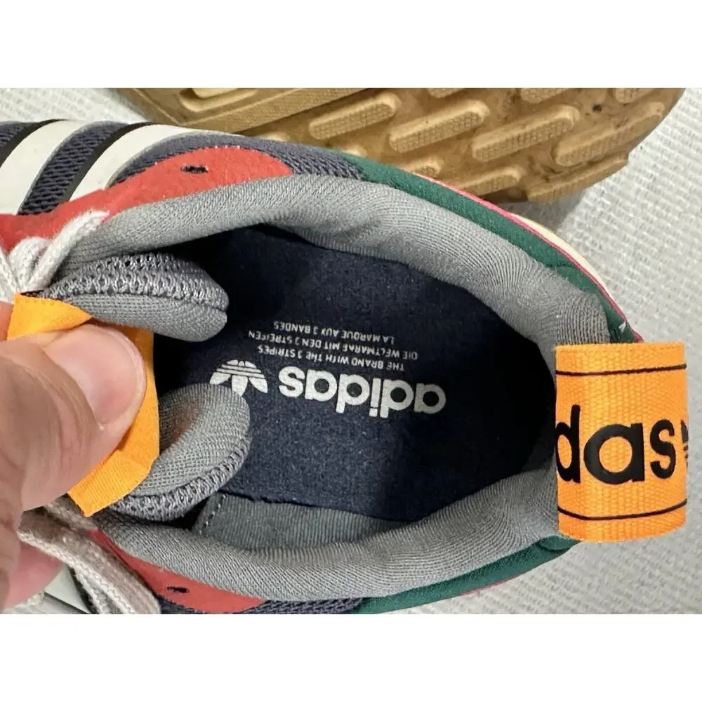 Adidas Original Multix Youth 5.5 Running Shoes Shadow Navy Multicolored HR1217 - Picture 5 of 7
